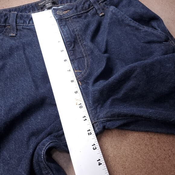 Banana Republic Jeans Women 30/10 Blue Wide Leg High Rise Trouser Casual Chic - Picture 6 of 11